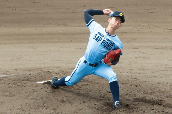 北海学園札幌高校(旧札幌商業高校)野球部ユニフォーム 掛り